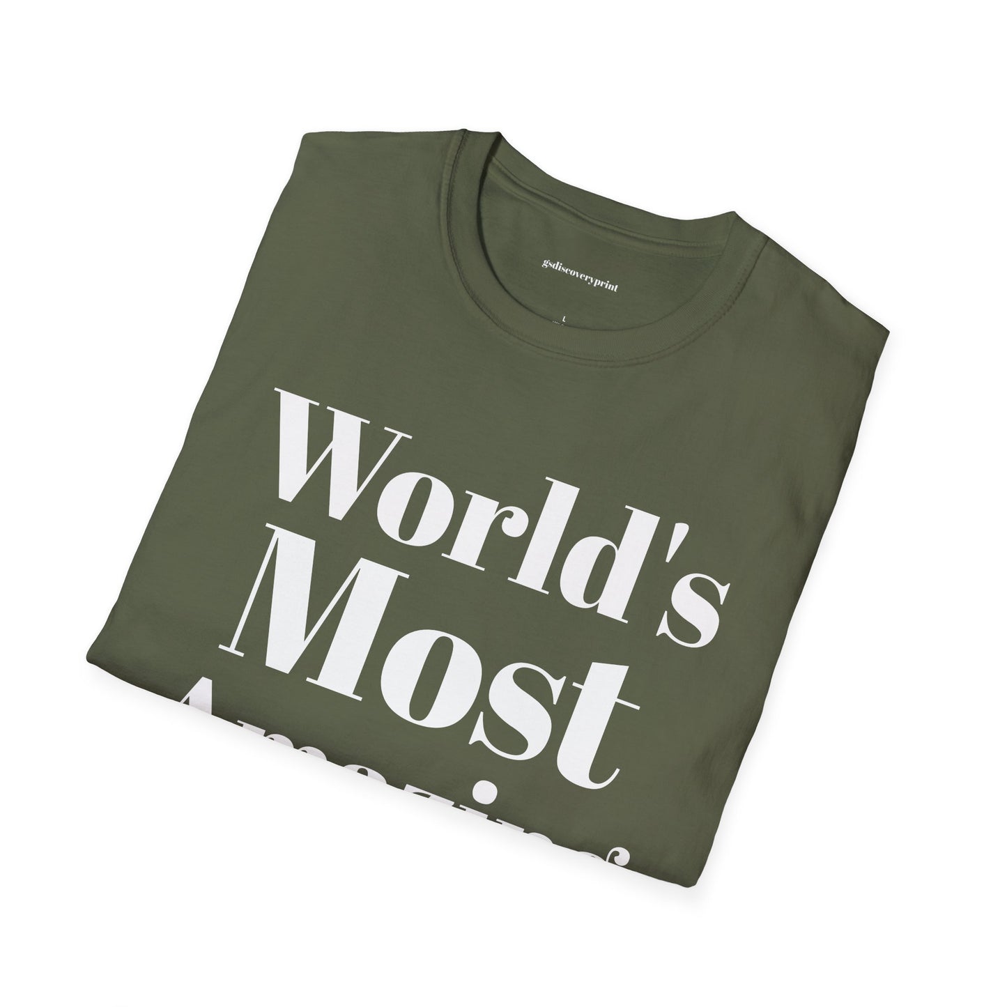 World's most amazing mom Unisex Softstyle T-Shirt