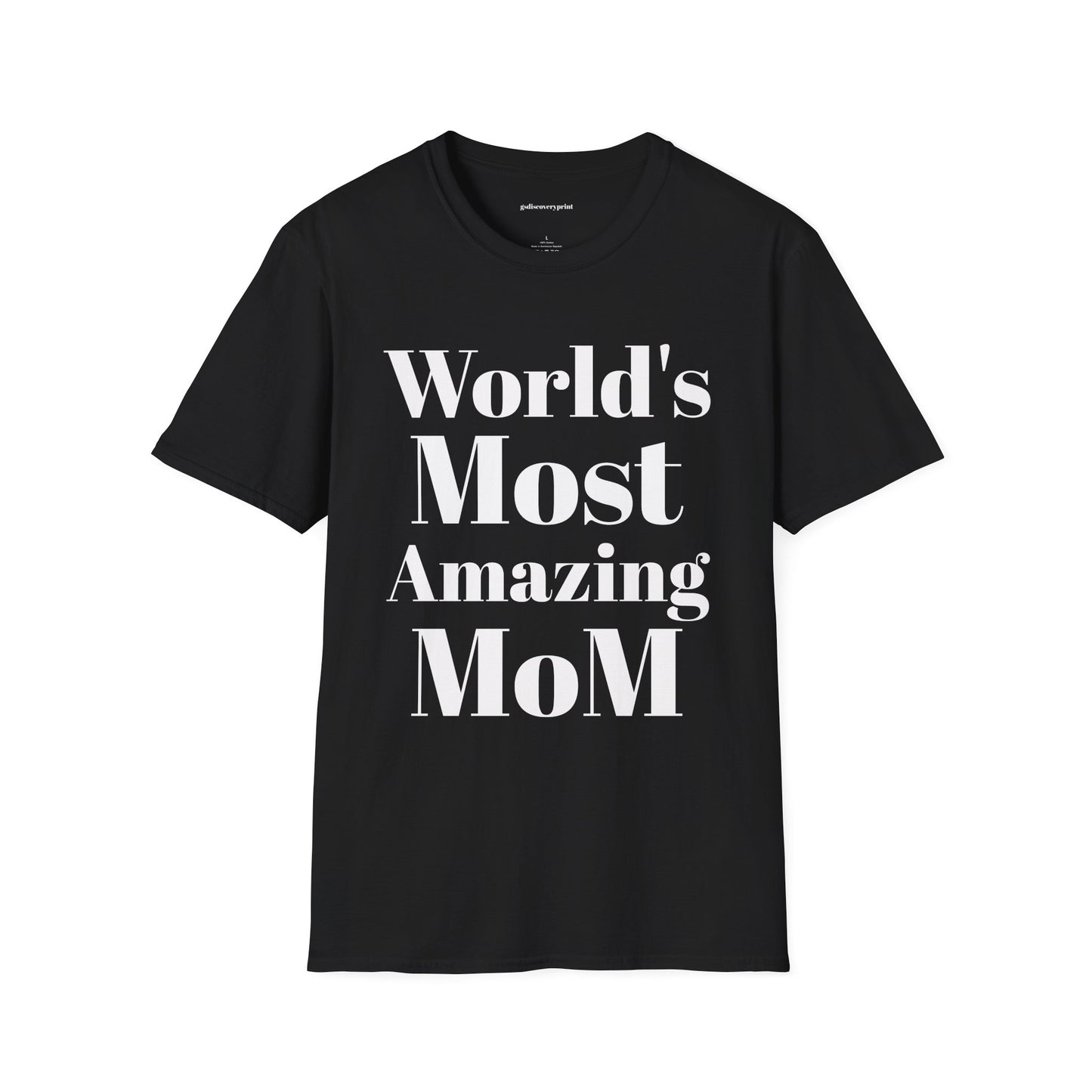 World's most amazing mom Unisex Softstyle T-Shirt