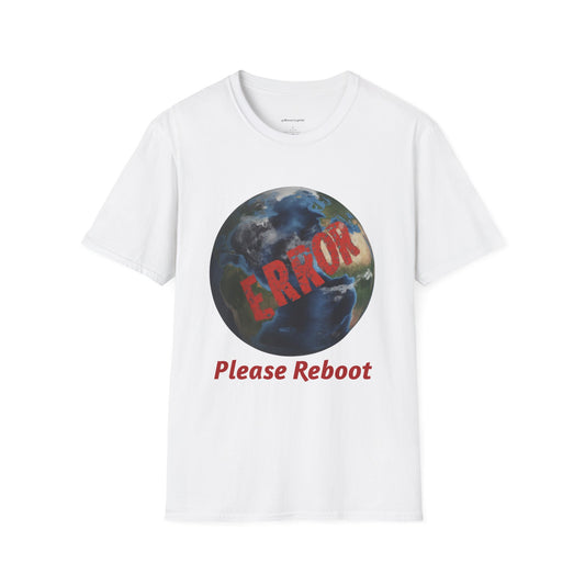 Error. Please reboot T-Shirt